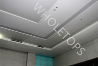 El aluminio revestido del polvo al aire libre de la anchura 1000m m 3.5M M cubre el revestimiento de la pared