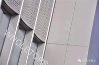 PVDF exterior cubrió el panel de aluminio del corte del laser de 4.0M M para la resistencia de fuego de los edificios