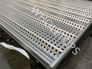El polvo de PVDF cubrió el panel de aluminio perforado para construir decorativo