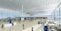 Proyecto sólido de aluminio del terminal de aeropuerto del panel del grueso de 3M M