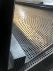 PVDF cubrió el panel de aluminio perforado para la cámara del edificio del comercio