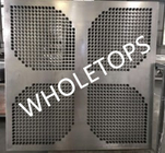 paneles perforados de aluminio 3.0m m al aire libre del panel de 2.5m m/de aluminio de revestimiento