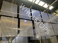 El panel perforado de aluminio del sistema 3003 decorativos de la fachada del metal para los edificios con el CE TUV