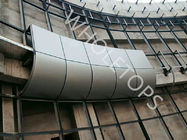 La fachada de aluminio arquitectónica exterior de la hoja/del metal del SGS 1.5M M artesona la capa de PPG