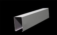 El tubo de aluminio modificado para requisitos particulares PVDF del cuadrado de la altura de 20mm- 300m m cubrió