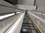 hoja revestida 8.0m m de aluminio de 7.0m m/anchura de aluminio interior 1500m m de los paneles