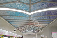 Ignifugue 5.0m m que el tejado de aluminio plano artesona/que el peso ligero vertido de aluminio de los paneles