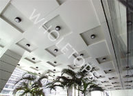 El SGS del panel de la techumbre del aluminio de la anchura 600mm-1400m m certificó llanura estupenda