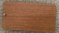 El panel de aluminio de imitación de madera de la película del PVC para la decoración